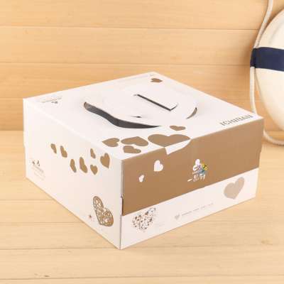 14 inch flat pack paper cardboard birthday cake boxes