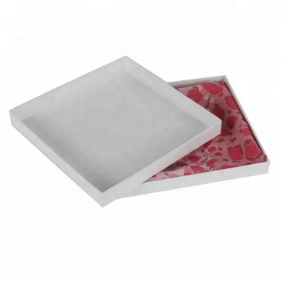 high quality for clothes paper box plain white boxes