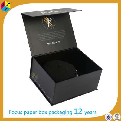 black baseball cap packaging luxury box