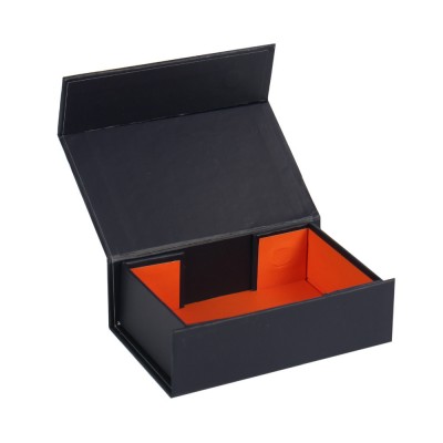 custom black folding bow tie gift boxes